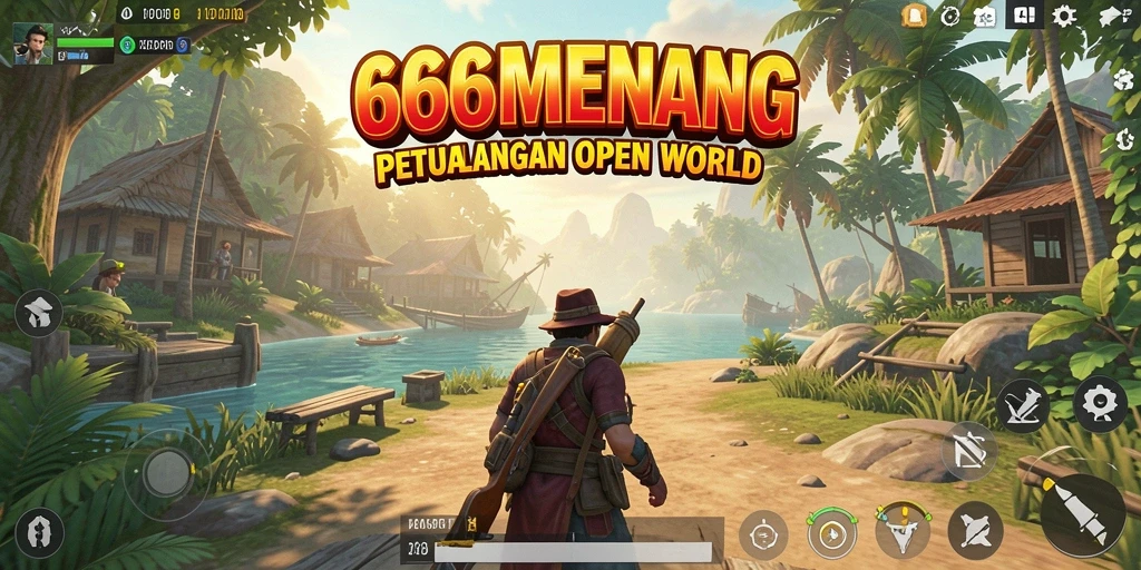 Gameplay Open World yang menakjubkan dalam 666MENANG.