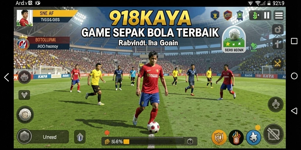 Screenshot gameplay 918KAYA yang seru dan menegangkan.