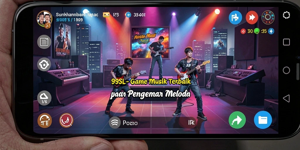 Tampilan gameplay interaktif 99SL dengan fitur musik yang menarik.