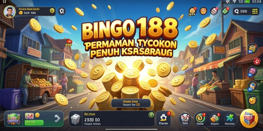 Tampilan gameplay <strong>BINGO188</strong> yang menarik dan strategis dalam meraih kesuksesan Tycoon.