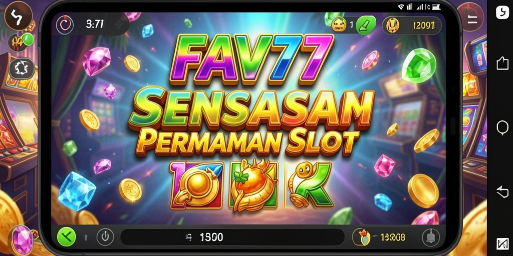 Tampilan gameplay menarik dalam FAV77 dengan banyak tema slot.