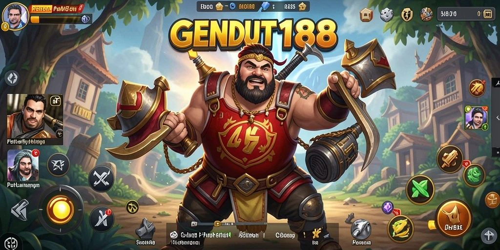 Gameplay seru GENDUT188 dengan pertarungan yang mendebarkan.
