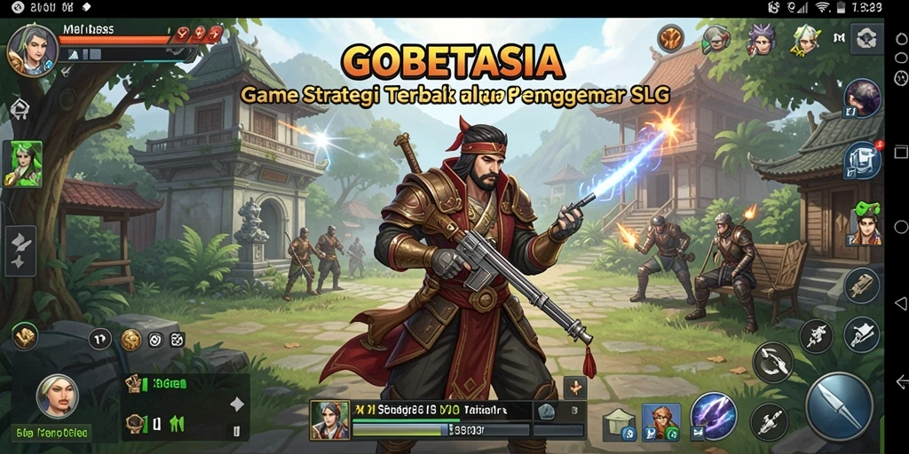 Tampilan gameplay mendebarkan dengan strategi yang mendalam.