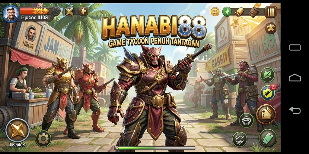 Tampilan gameplay Tycoon yang menarik dan interaktif.