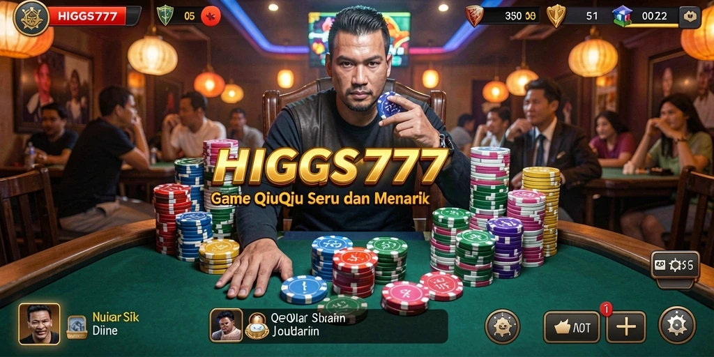 Tampilan gameplay seru dan penuh strategi QiuQiu.