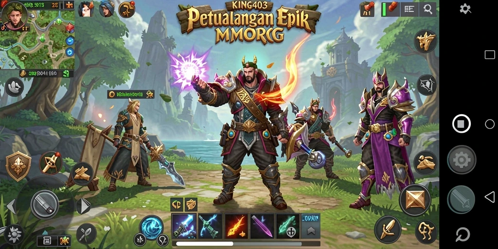 Tampilan menarik dari gameplay KING403 yang penuh petualangan.