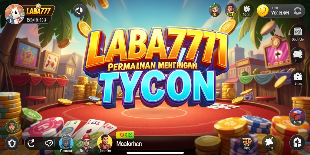 Screenshot LABA777 menampilkan serunya gameplay Tycoon yang kompetitif.