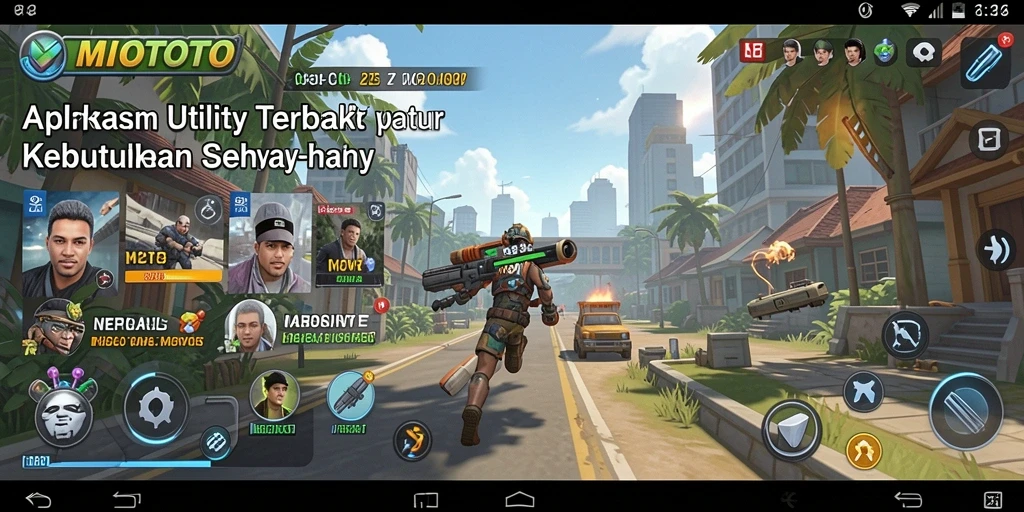 Tangkapan layar MIOTOTO yang menunjukkan antarmuka aplikasi Utility yang jelas dan intuitif.