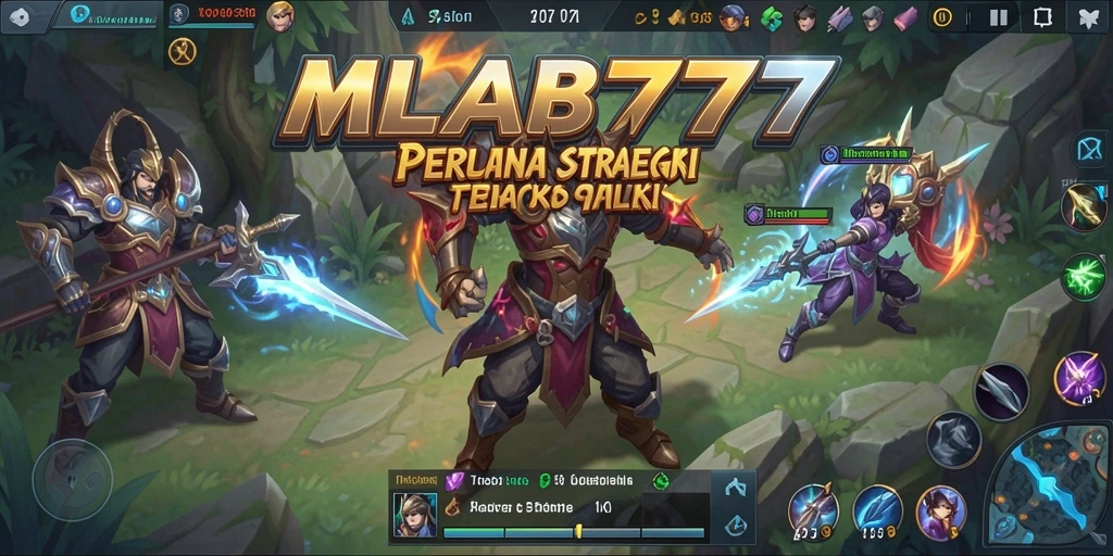 Tampilan gameplay MLBB777 yang menarik dan penuh strategi.