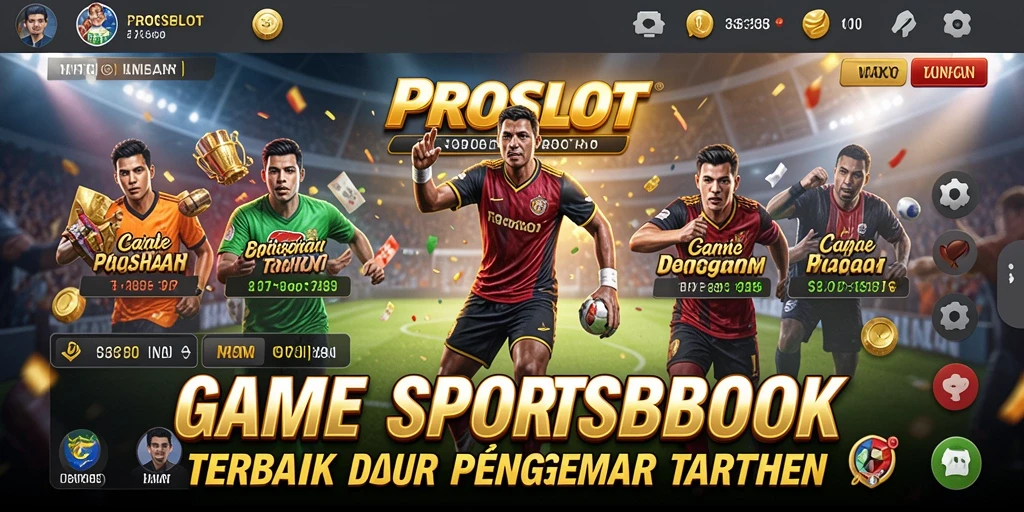 Screenshot dari gameplay Sportsbook PROSLOT yang menarik.