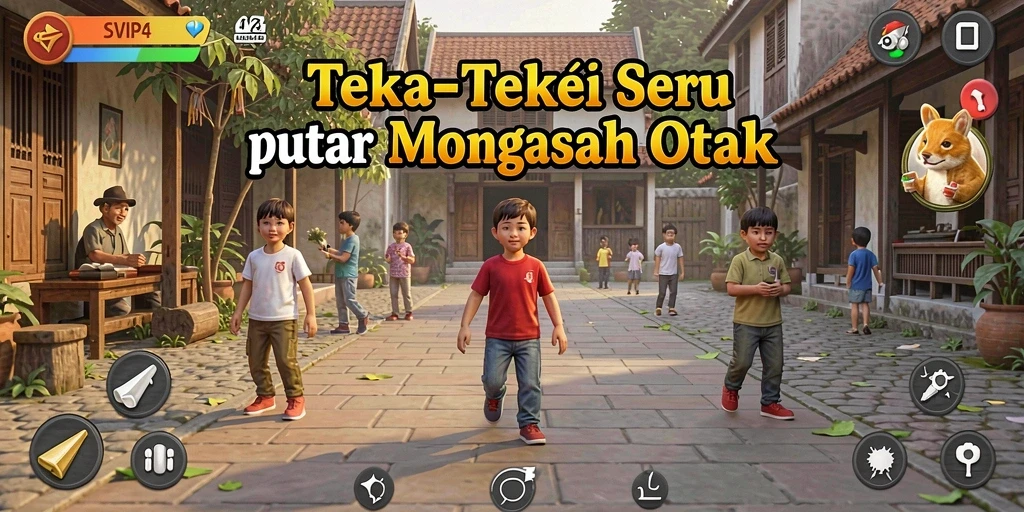 Tampilan menarik dari gameplay SVIP4 yang menantang otak.