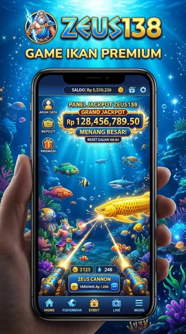 Tampilan antarmuka zeus138 yang bersih dan sederhana.